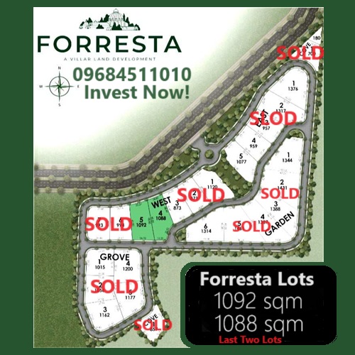 Forresta Lot For Sale Villar City